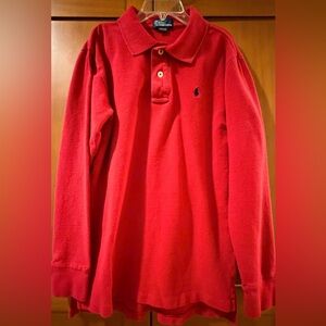BOYS RALPH LAUREN LS POLO
BEAUTIFUL CHERRY RED
SIZE 10-12
VERY GOOD CONDITION
